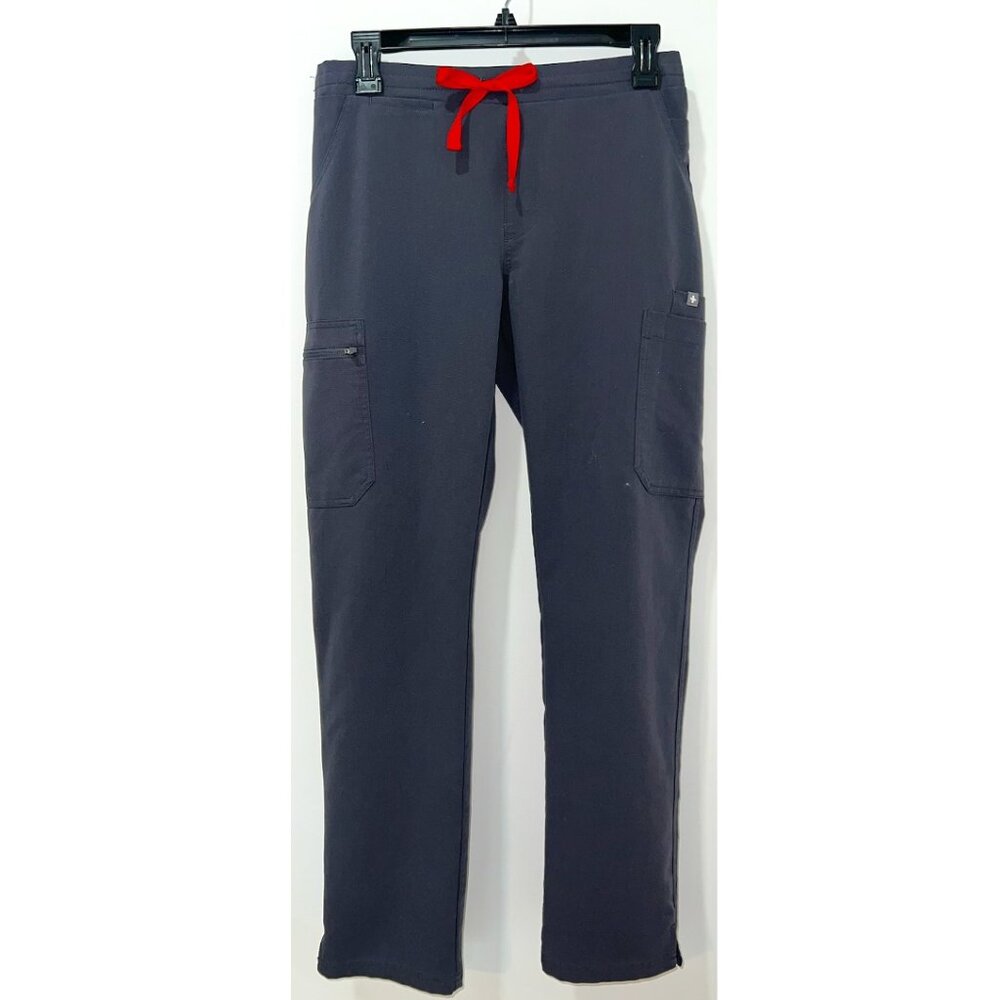 Figs Charcoal Skinny Scrub Pants